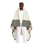 Luna Montgomery - Moon Phases Hooded Sherpa Blanket